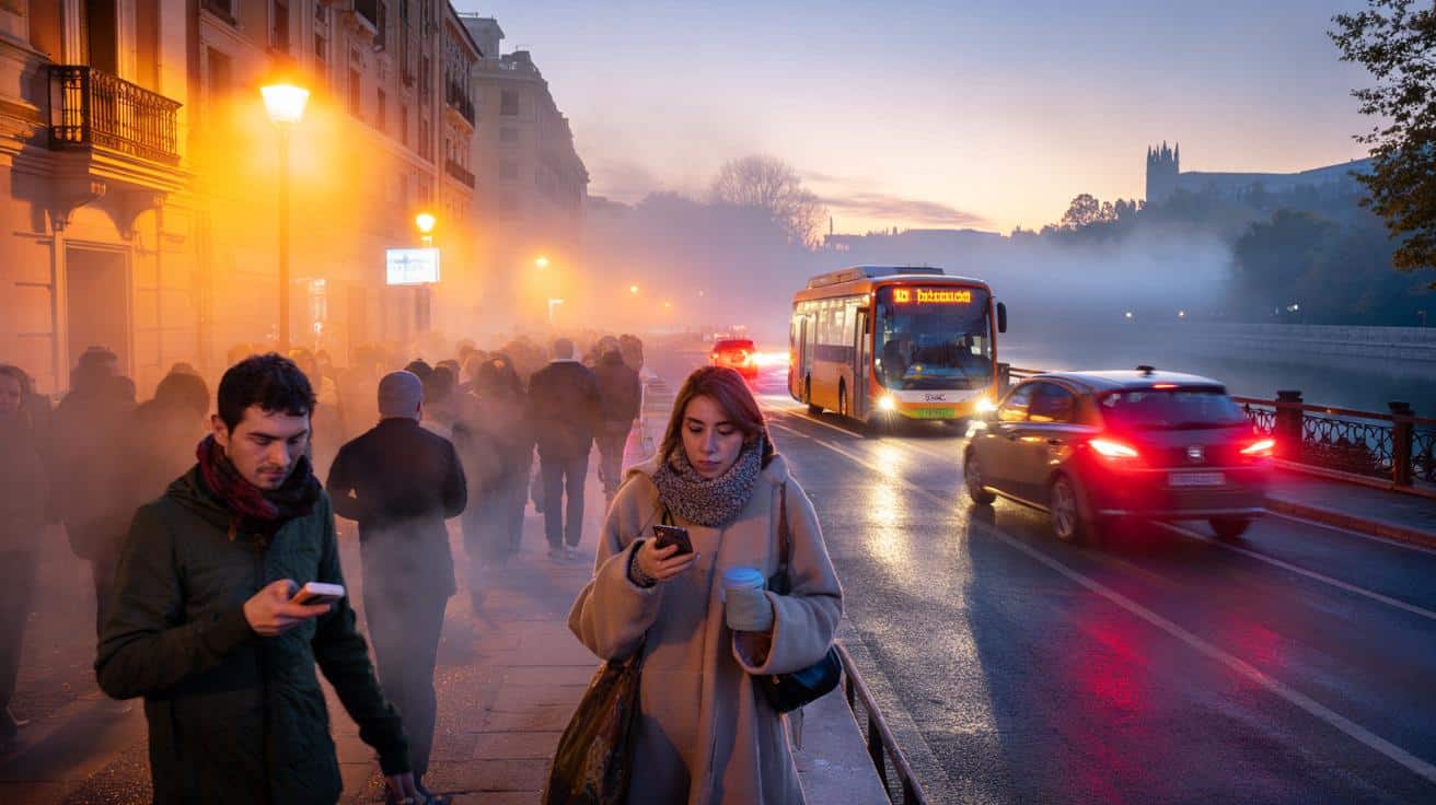 Aemet advierte: nieblas matinales y descenso de máximas en buena parte del país