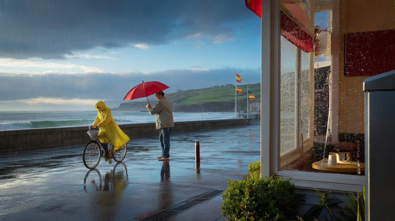 Aemet prevé un inicio de semana con lluvias débiles y descenso térmico en el norte