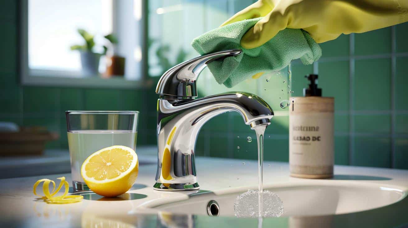 Andrés López, técnico de limpieza: “Un vaso de vinagre con limón deja los grifos brillando sin frotar”