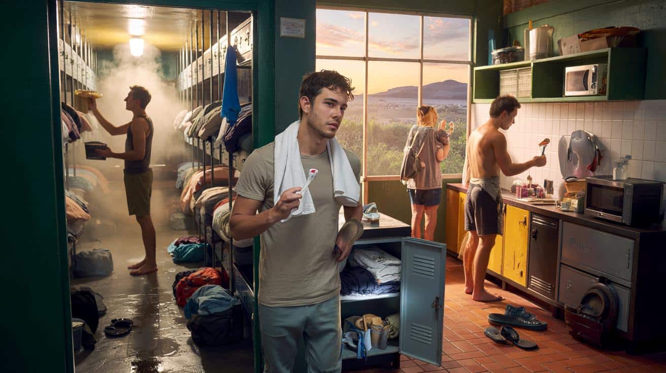 Ángel Serrano, español en Australia: “Pasé de vivir en casa de mis padres, a compartir baño con 60 personas y habitación con otras 120. Uno se adapta a lo que tiene más pronto de lo que imagina”