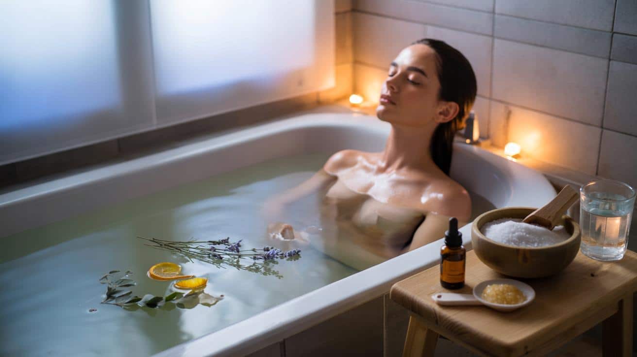 Baño detox con sales y aceites: ¿quieres dormir mejor? prueba 20 minutos a 38 °C esta noche