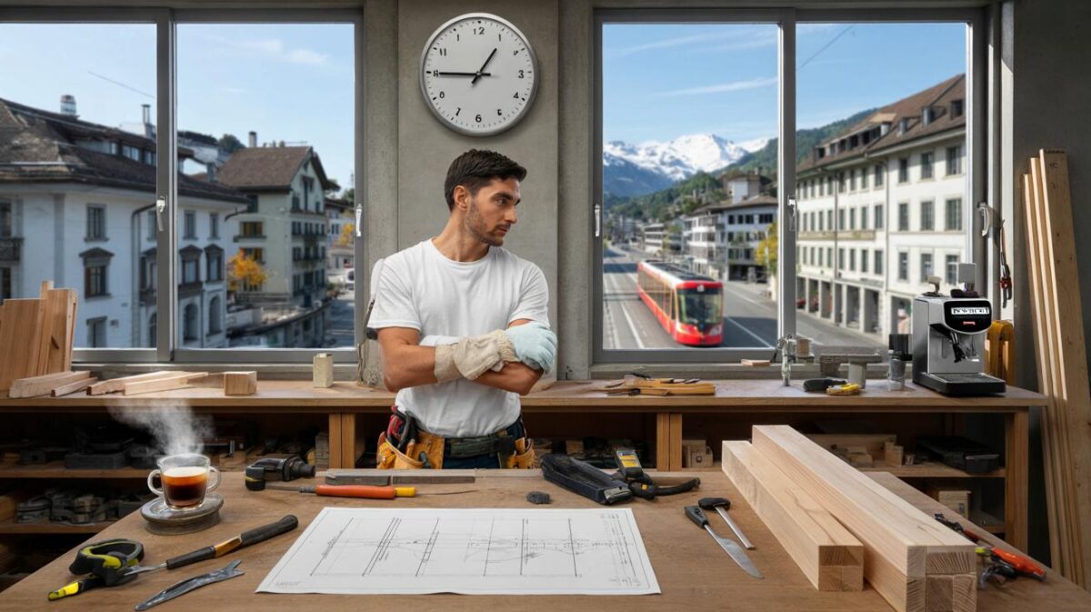 Carlos Herrera, carpintero en Suiza: “Trabajo menos horas y gano el doble que en España”