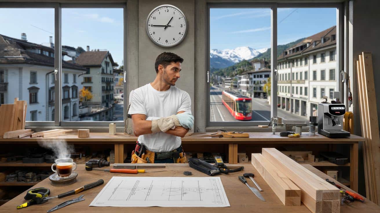 Carlos Herrera, carpintero en Suiza: “Trabajo menos horas y gano el doble que en España”