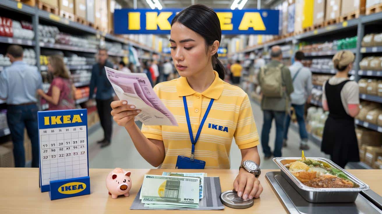 Cobras cerca de 1.300 euros al mes: lo que ocultan los sueldos en IKEA y cómo te afecta a ti