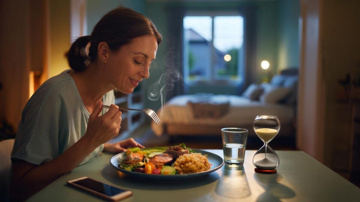 Comer más despacio: el gesto sencillo que mejora tu salud y tu sueño