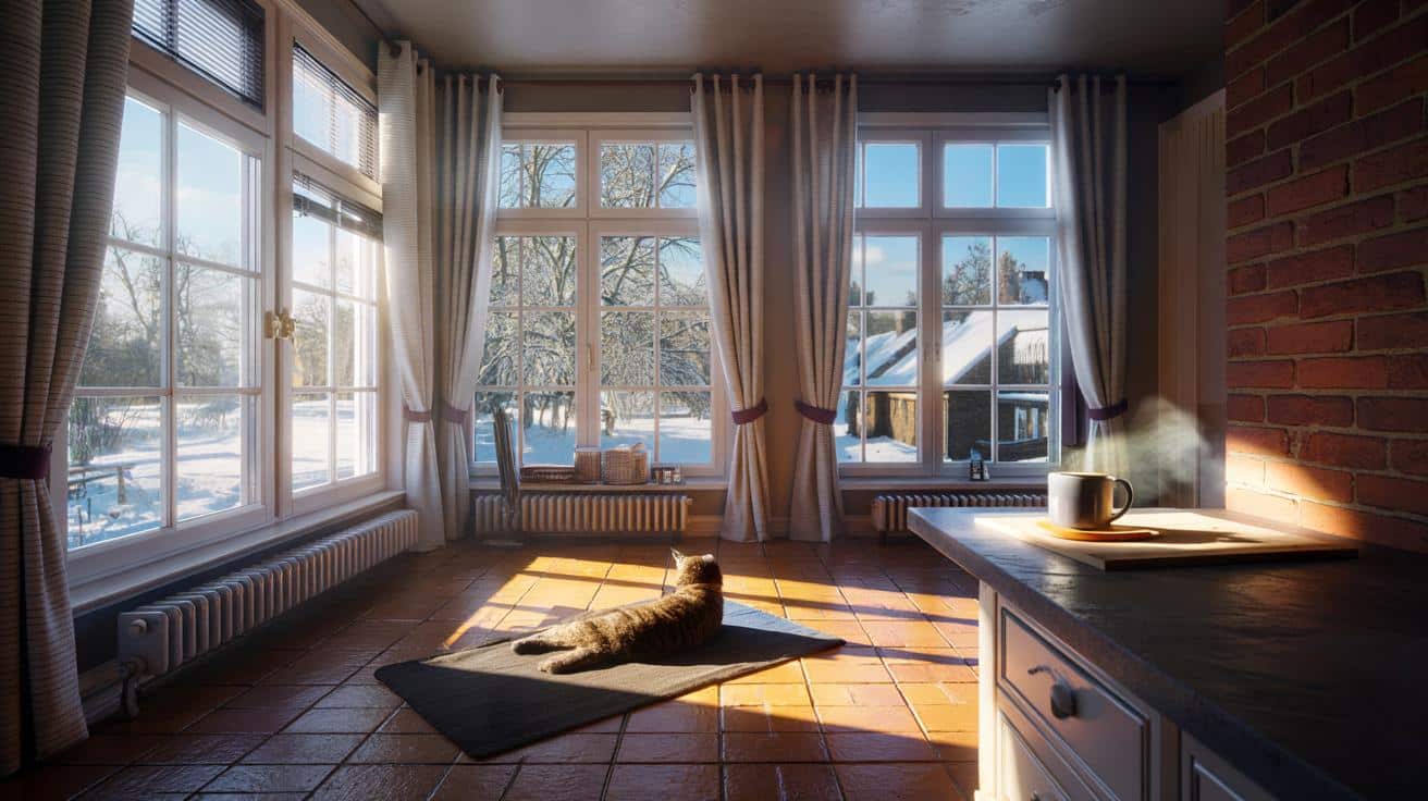 Cómo aprovechar el calor del sol para reducir el consumo de calefacción