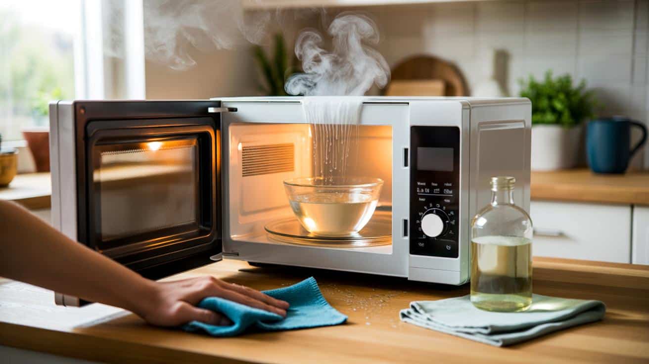 Cómo limpiar el microondas en 5 minutos con un solo ingrediente