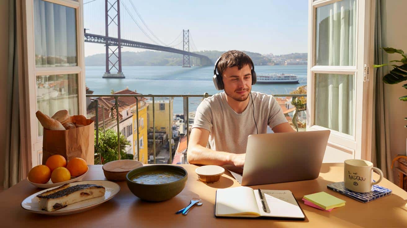 David Martín, programador en Portugal: “El alquiler es más barato y la comida me recuerda a casa”