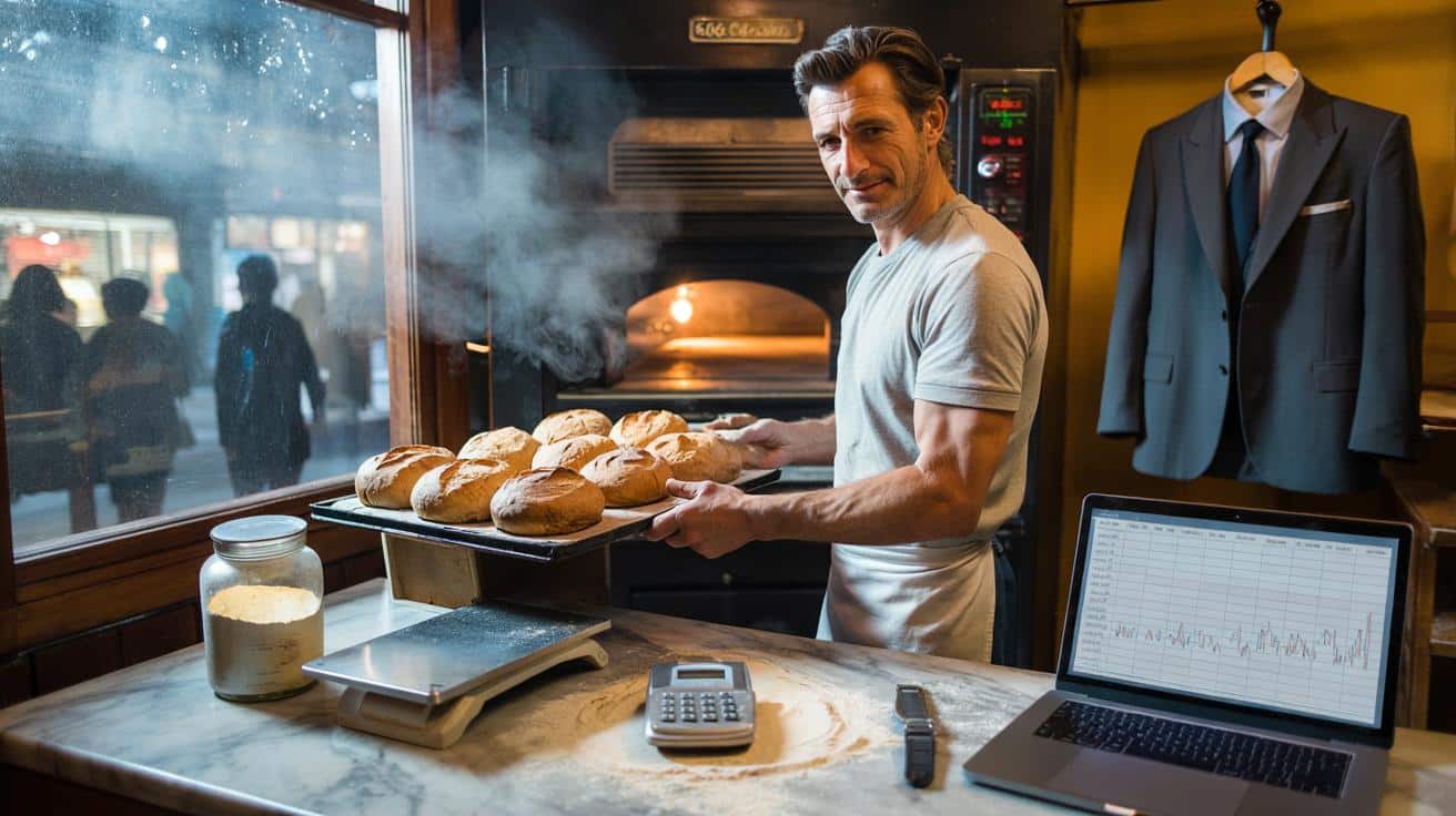 David Moreno, ex banquero: “Dejé la oficina y ahora gano más haciendo pan artesanal”