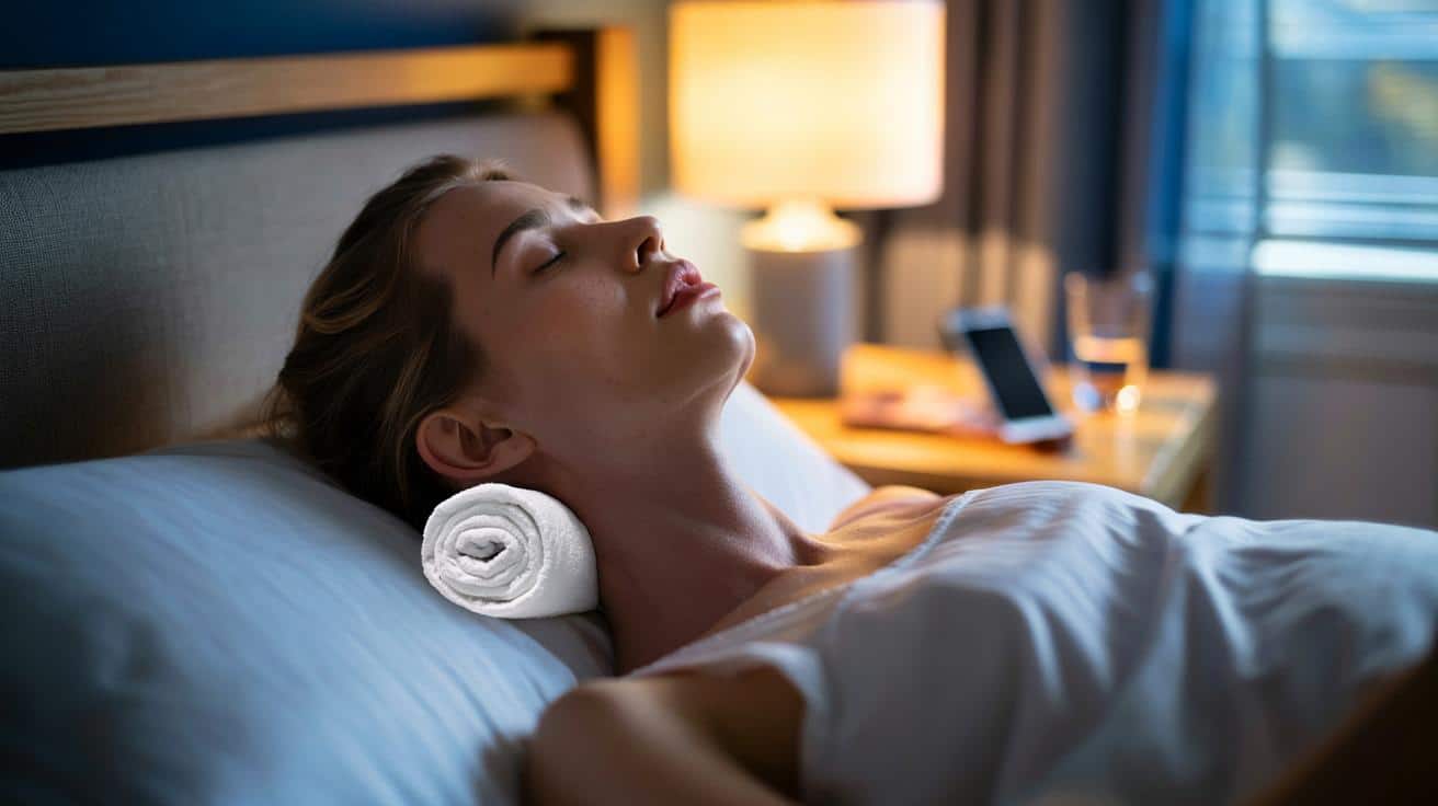 “El gesto más simple para liberar tensión del cuello y dormir mejor esta noche”