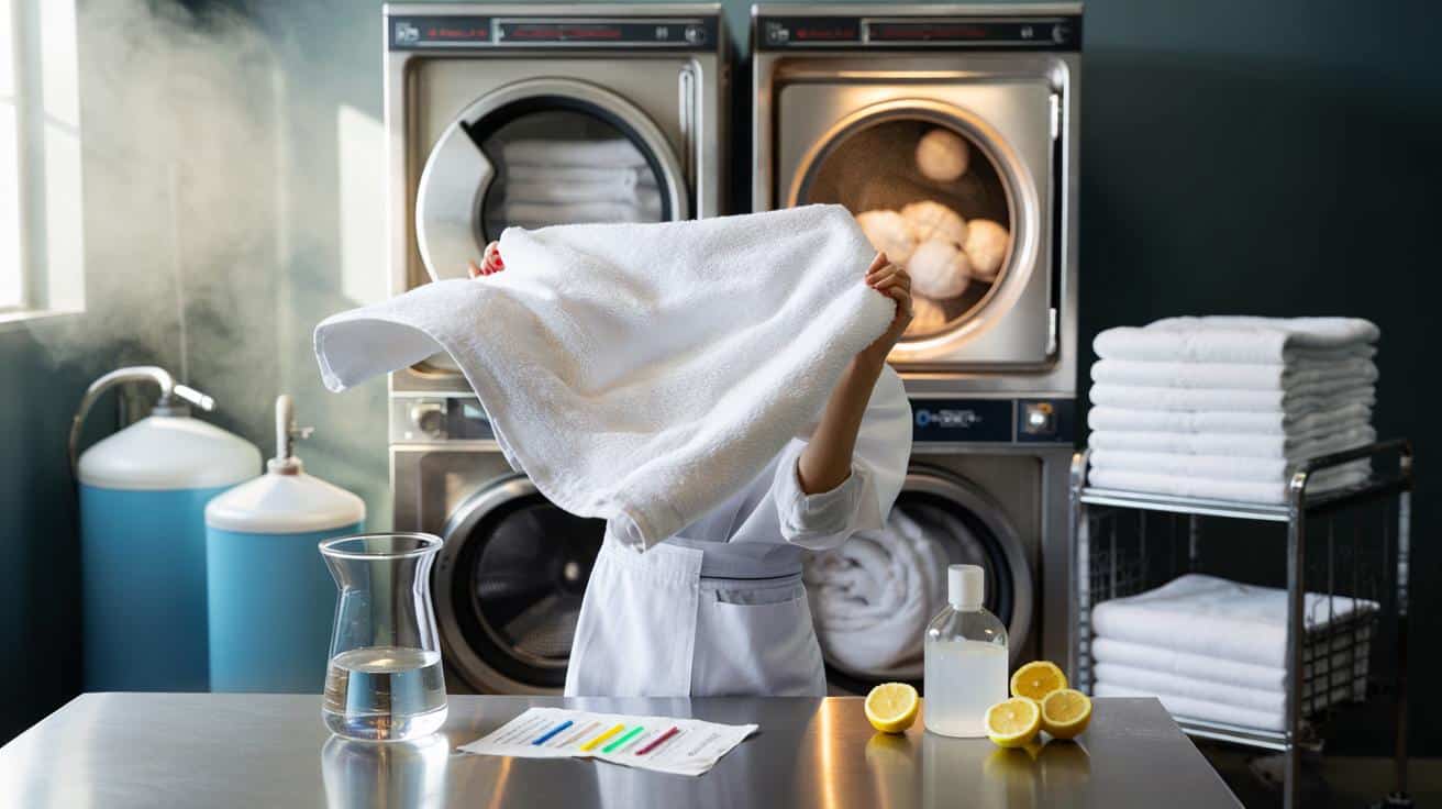 El método que usan los hoteles para mantener las toallas suaves sin suavizante