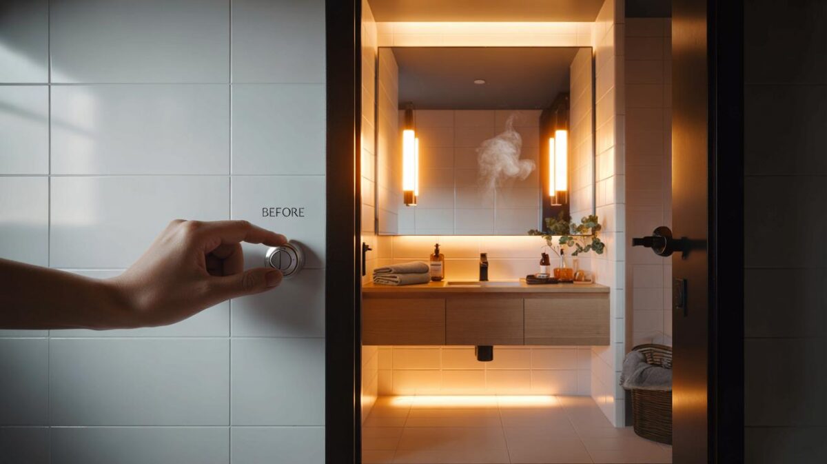 El pequeño cambio que transforma un baño normal en un espacio relajante