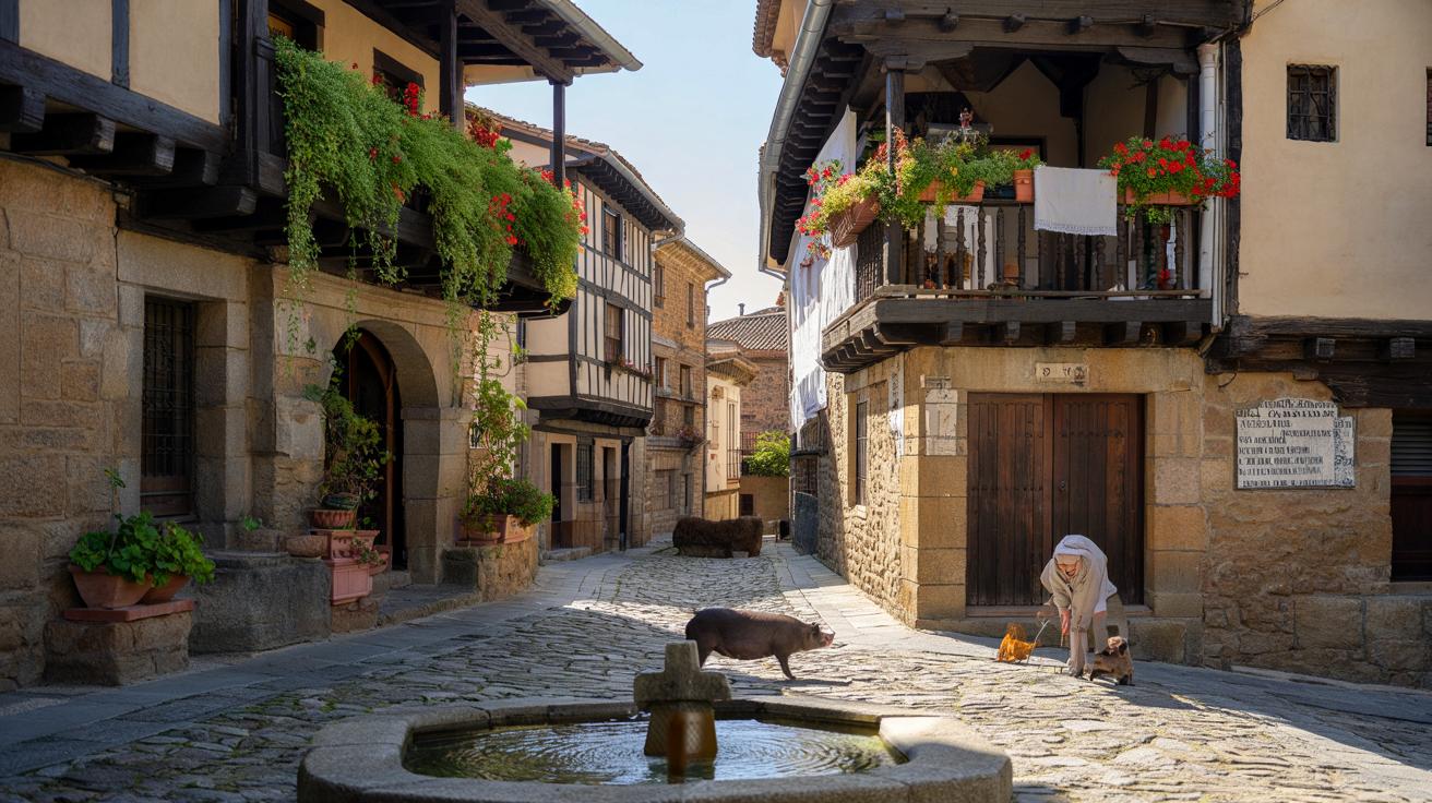 El primer pueblo reconocido como Conjunto Histórico-Artístico de España: un paseo por calles empedradas, fuentes y balcones repletos de flores