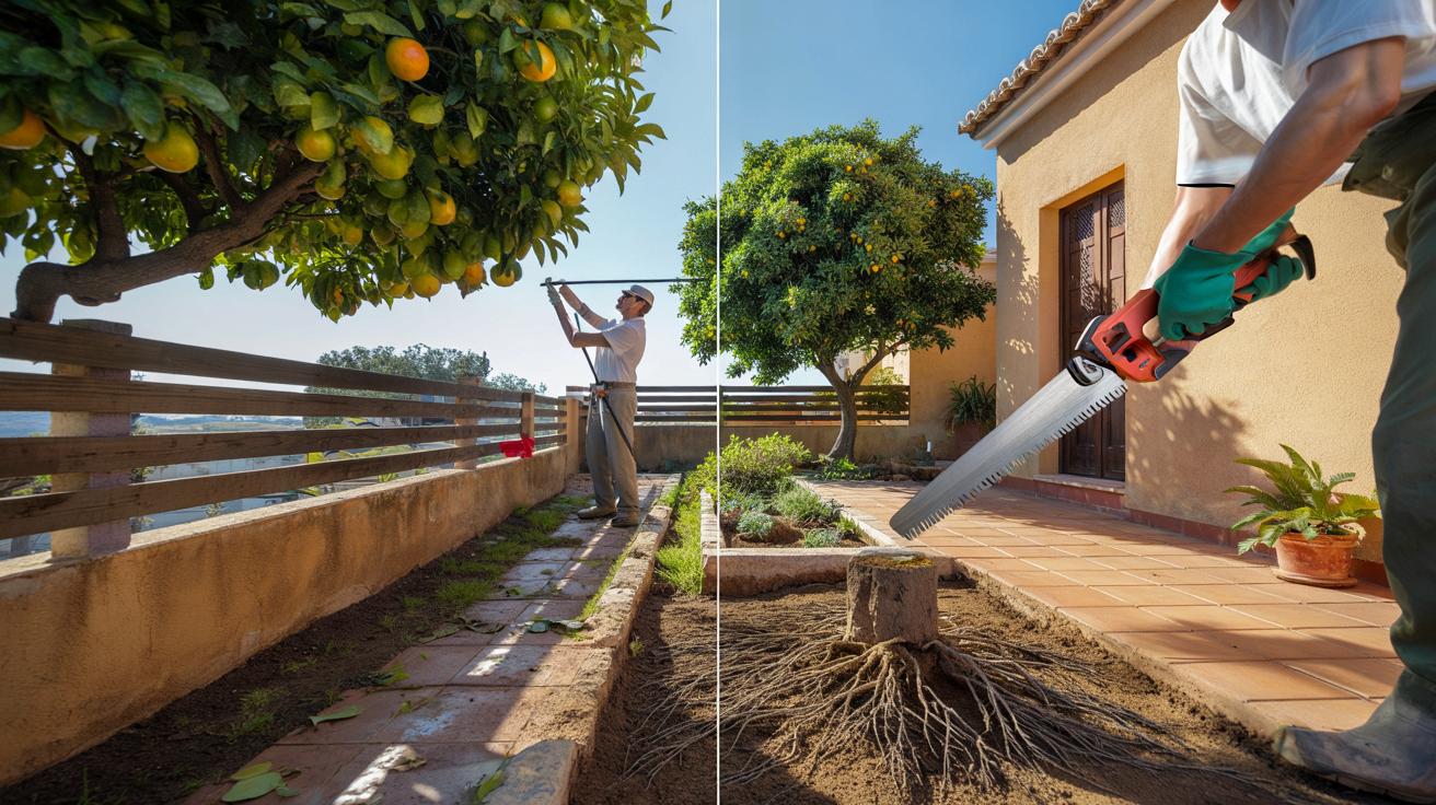 El Reglamento Civil permite a los propietarios arrancar las ramas y las raíces de los árboles y plantas de su vecino en estos casos