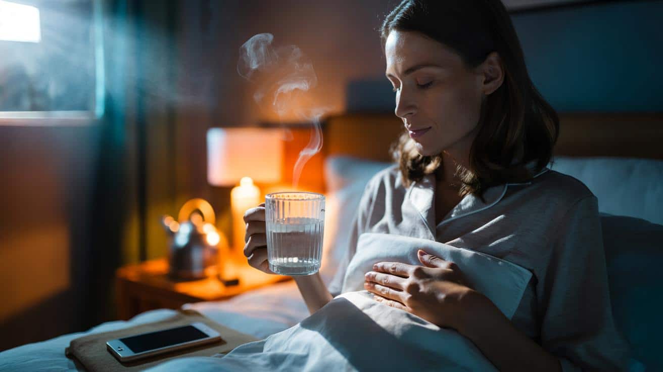 El simple hábito de beber agua tibia antes de dormir mejora la digestión y calma el estrés, según expertos