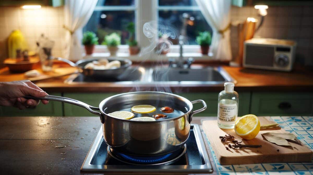 “El truco de las abuelas que elimina los malos olores de la cocina en minutos”