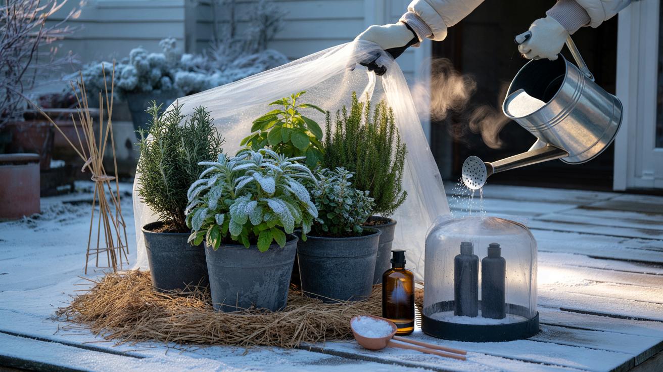 El truco de los jardineros para mantener las plantas verdes incluso en invierno