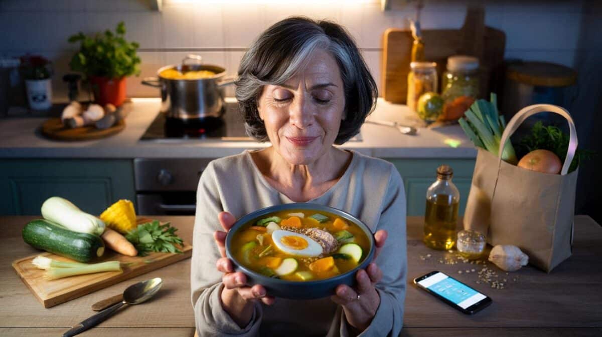 Elena Martín (55 años): “Solo cambié la cena por una sopa vegetal y bajé tres kilos sin darme cuenta”