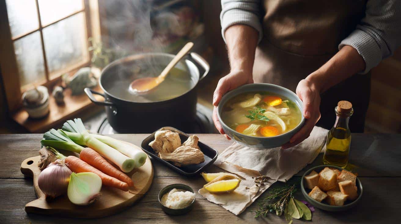 Este invierno lo hacen 7 de cada 10 hogares: la sopa casera que calma en 15 minutos y tú necesitas