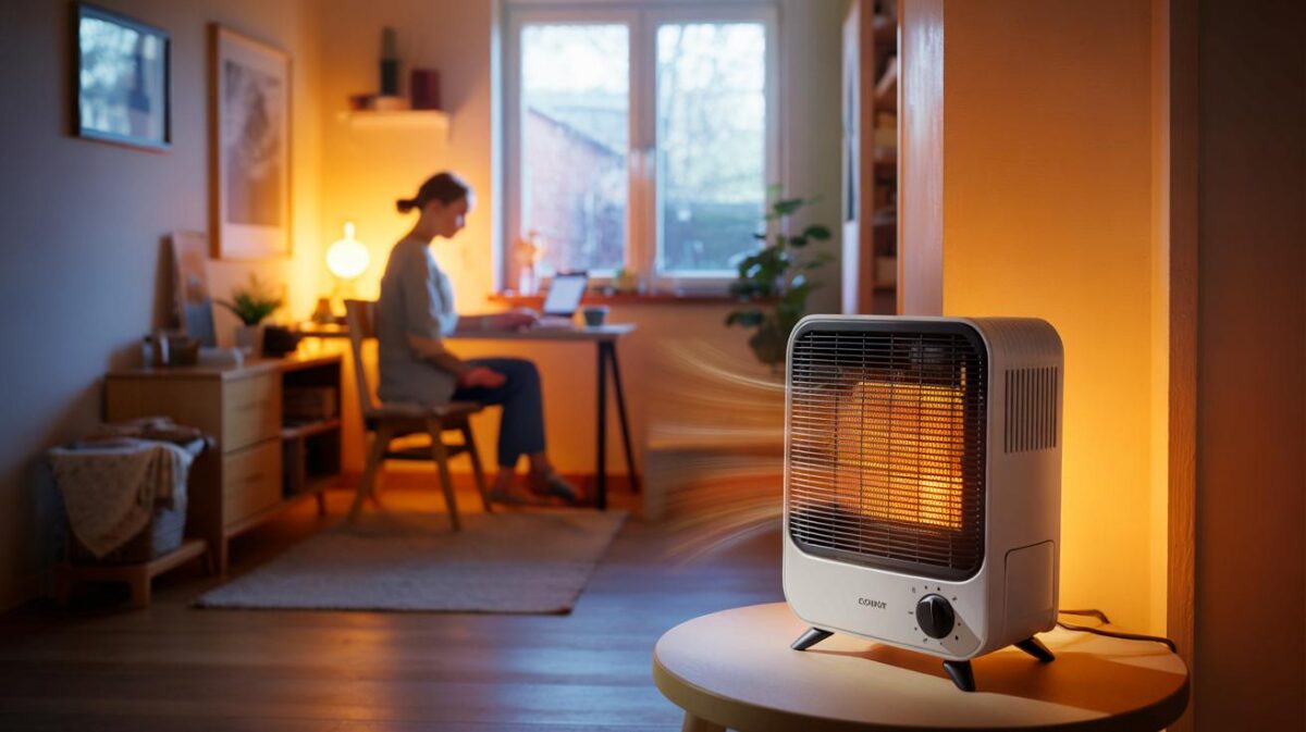 Este tipo de calefactor es el más eficiente para estancias pequeñas, según la OCU