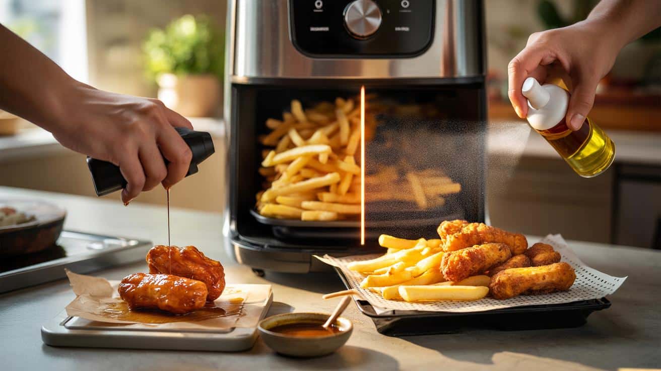 Freidora de aire: los 3 errores que arruinan tus recetas sin que te des cuenta