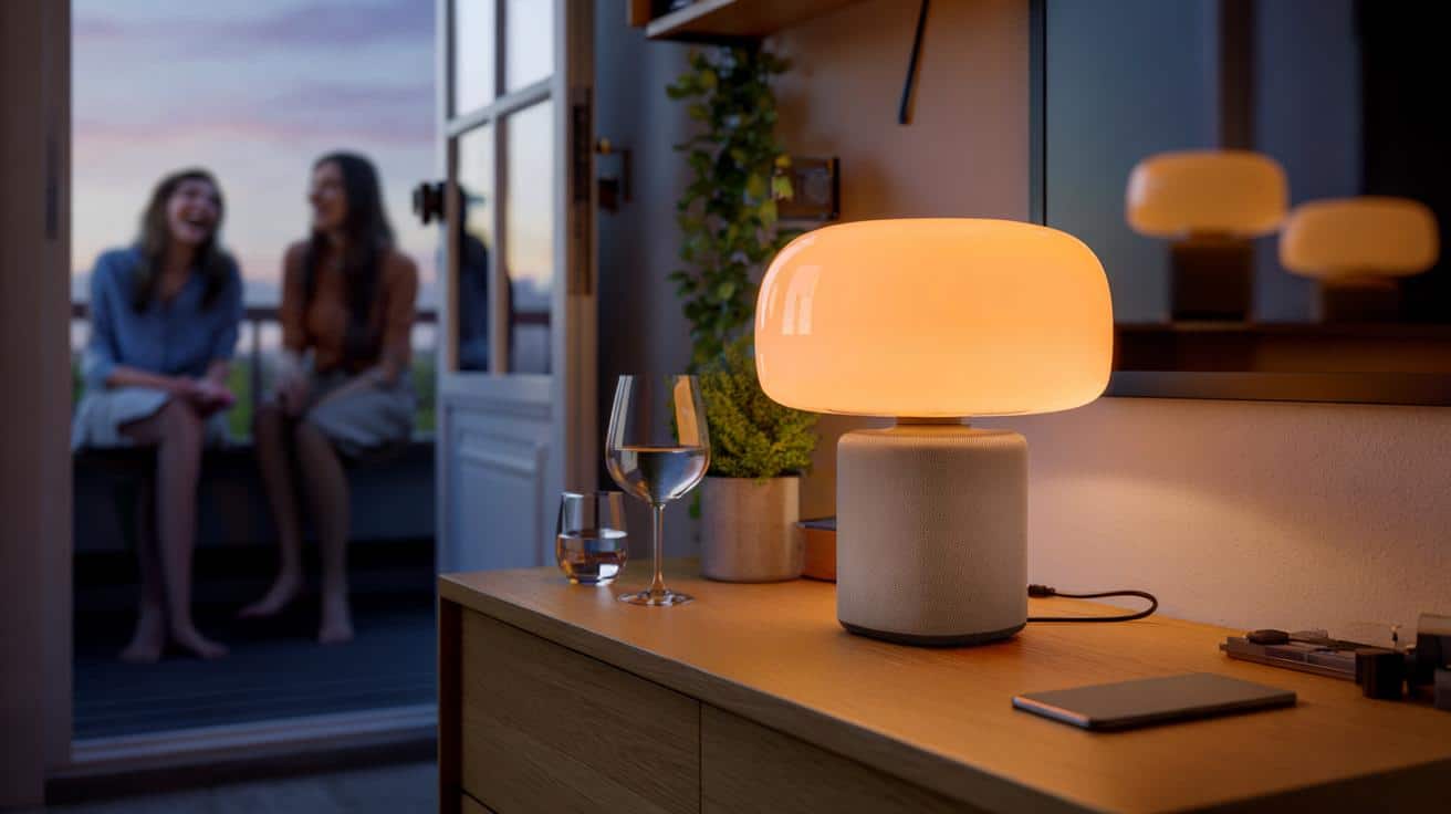 IKEA lanza una lámpara que también es altavoz — elegante, barata y ya casi agotada