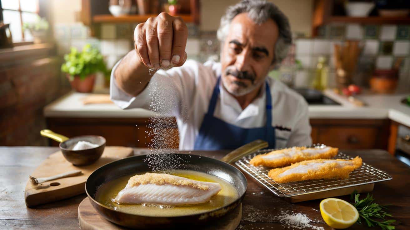 Karlos Arguiñano, chef español: “El pescado frito no lleva pan rallado ni huevo, el truco está en echar 60 gramos de harina de trigo”