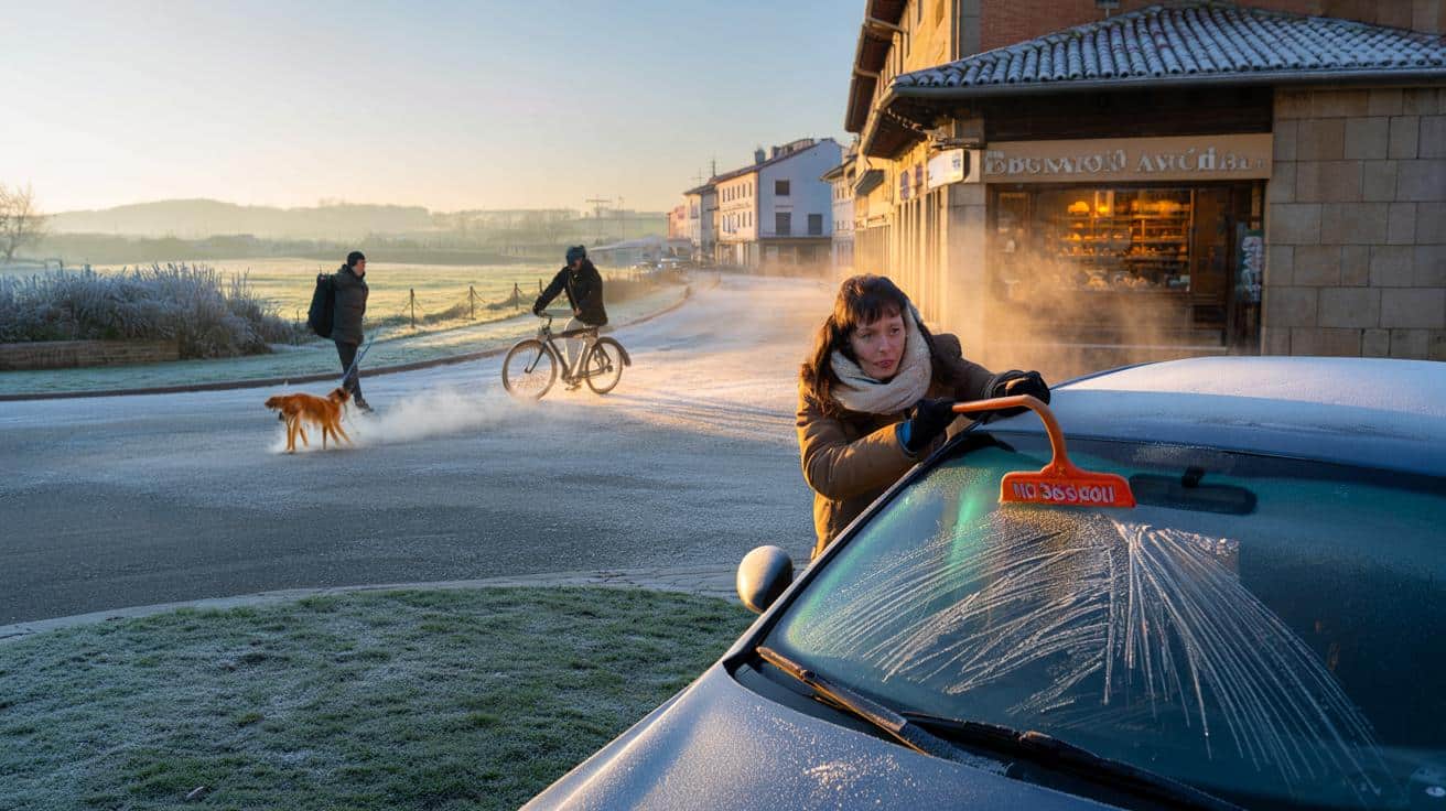 La Aemet alerta: bajan las temperaturas en el norte y se esperan heladas débiles
