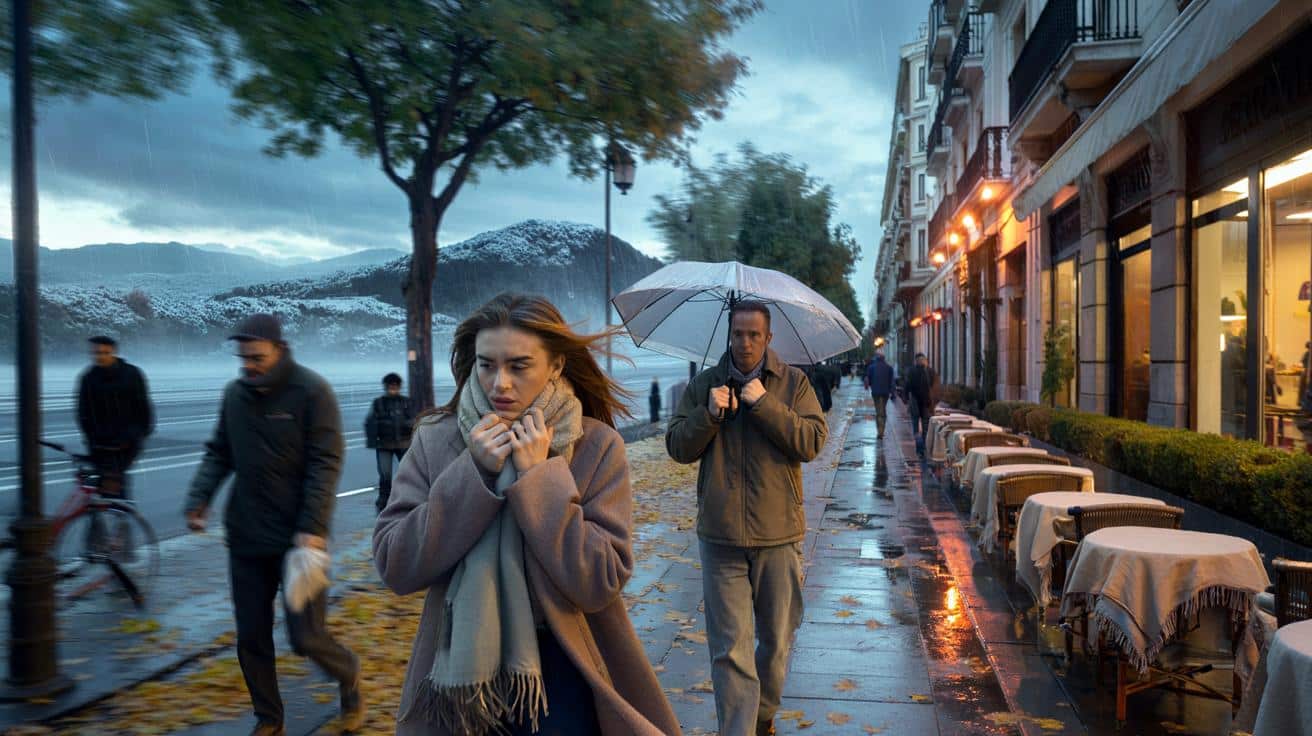 La Aemet confirma un cambio de tiempo: bajan las temperaturas en todo el país