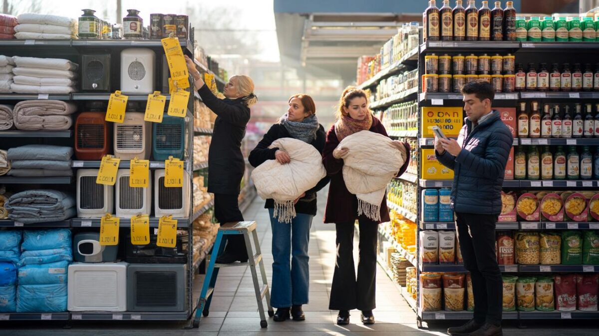 Los supermercados preparan rebajas en productos de invierno desde esta semana