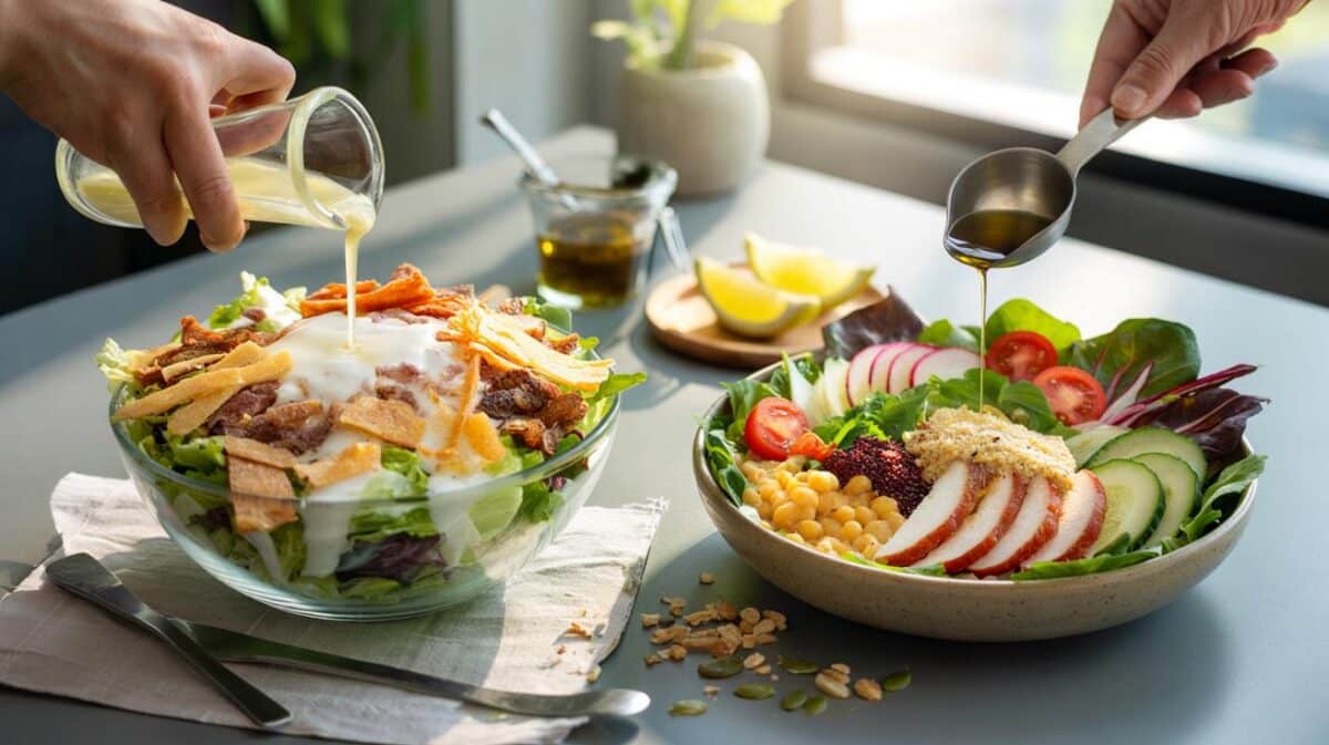 Los tres errores más comunes al preparar una ensalada "saludable"