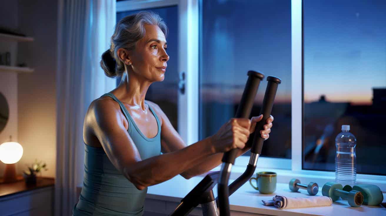 María Montero (60 años): “Cada día me levanto a las cinco de la mañana y hago tres cuartos de hora de elíptica. Hago mucho ejercicio”