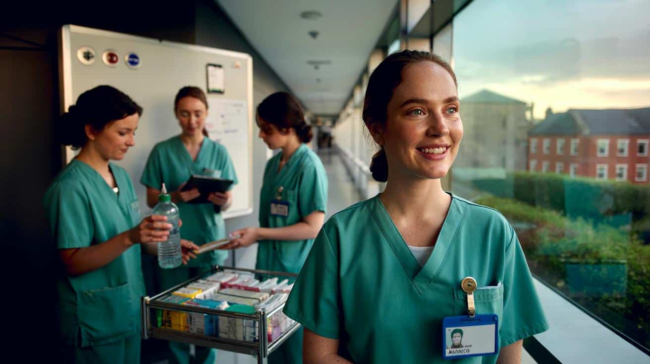 Marta Alonso, enfermera en Irlanda: “Aquí la gente sonríe en el trabajo, nadie va estresado”