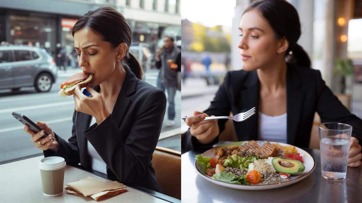 Núria Monfulleda, dietista y profesora de la UAB: “Comer rápido apaga las señales de saciedad: la mente tarda en darse cuenta”