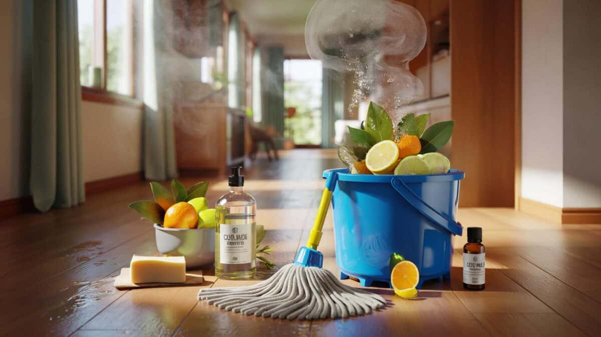“Pon esto en el cubo de la fregona y tu casa olerá limpio todo el día sin ambientadores”
