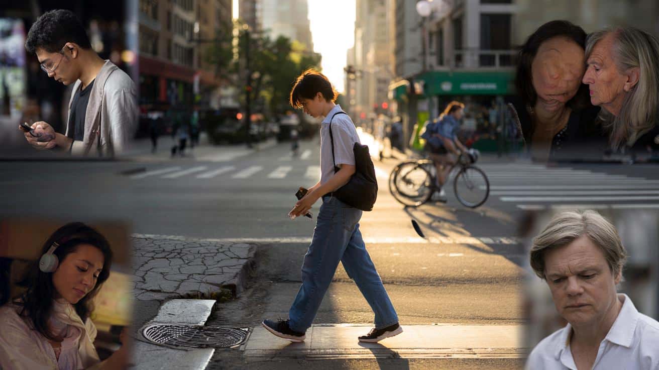 Si caminas mirando al suelo, esto dice de ti la psicología: siete señales que te afectan a diario