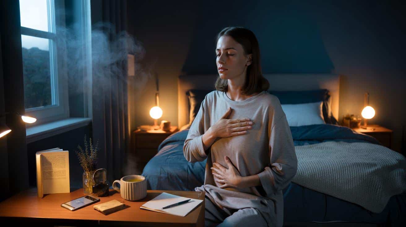 Si te cuesta apagar la cabeza por la noche: 7 gestos de 3 minutos que calman la ansiedad de verdad