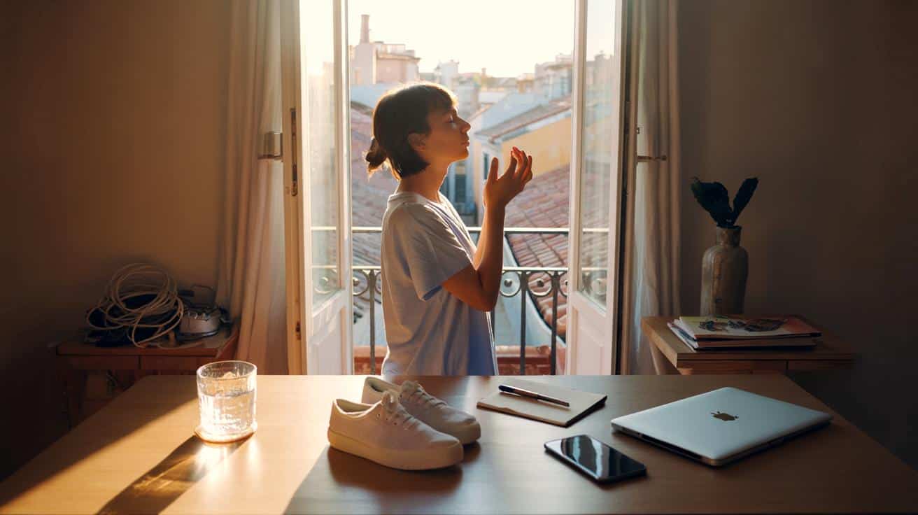 Si te despiertas cansado y con la mente en bucle: 3 rutinas simples que hoy te sacan del caos