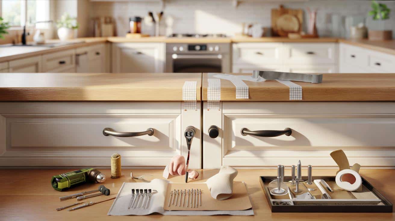 Si tienes 60 minutos y 30 euros, tu cocina puede parecer nueva: cambia solo los tiradores y decide