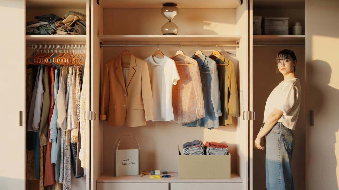 Si tienes más de 120 prendas, esta rutina de armario promete devolverte 47 minutos de calma diarios