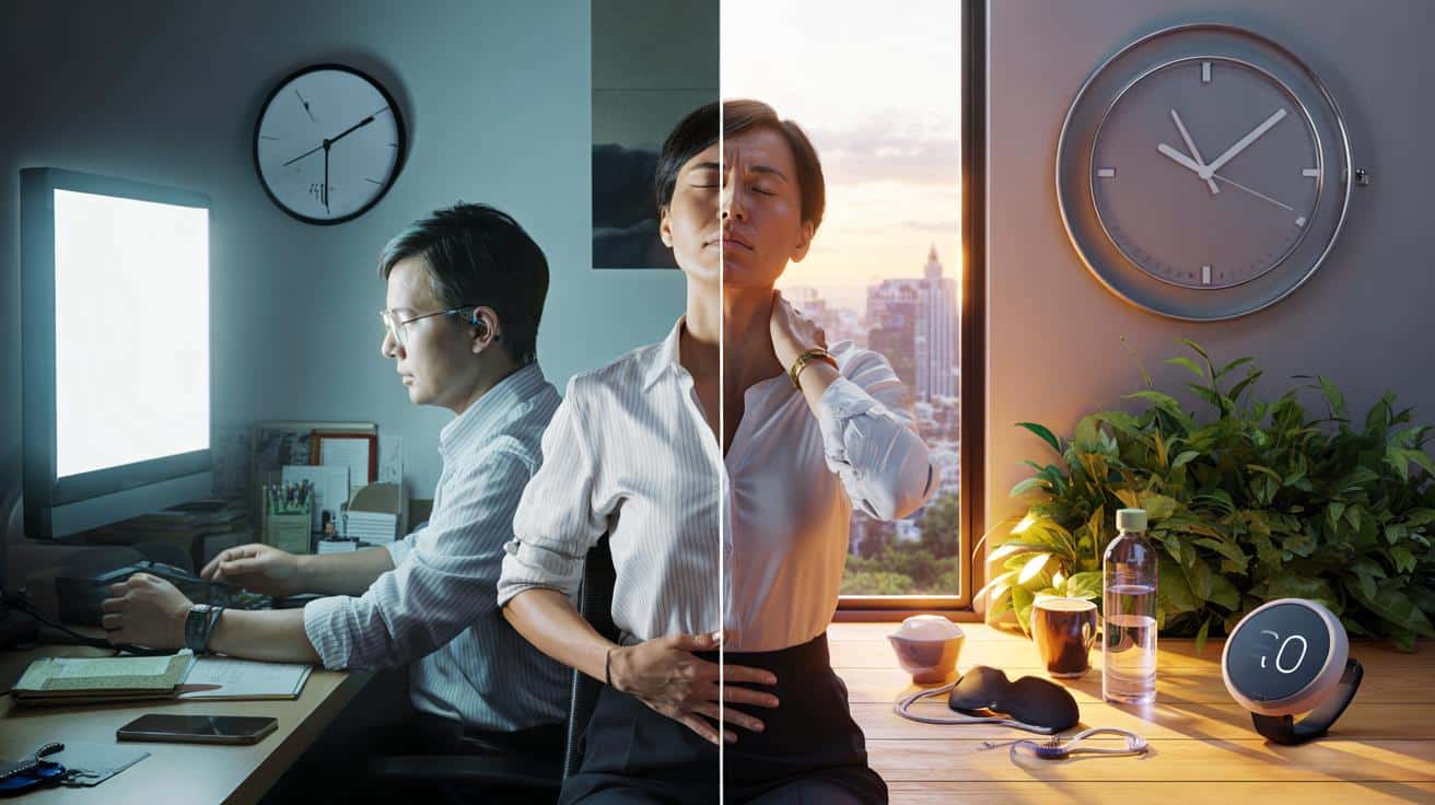 Si trabajas 9 horas al día y duermes menos de 7, esta rutina de 20 minutos te salvará hoy mismo