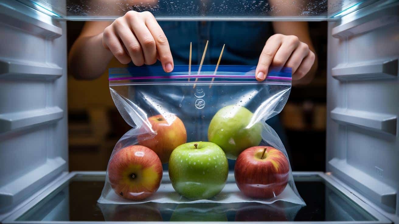 Tus manzanas seguirán crujientes 18 días con este gesto de cocina fácil