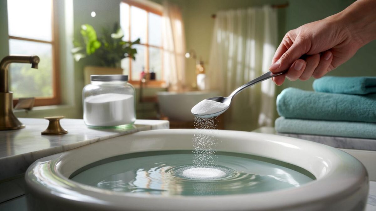 “Una cucharada de bicarbonato en el inodoro evita el sarro y los malos olores durante semanas”