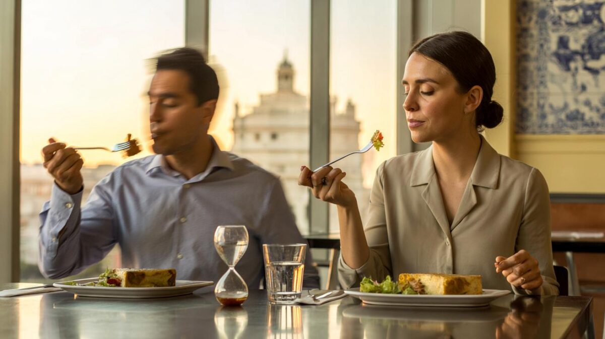 Una investigación española revela que comer lento ayuda a bajar de peso incluso sin cambiar la dieta